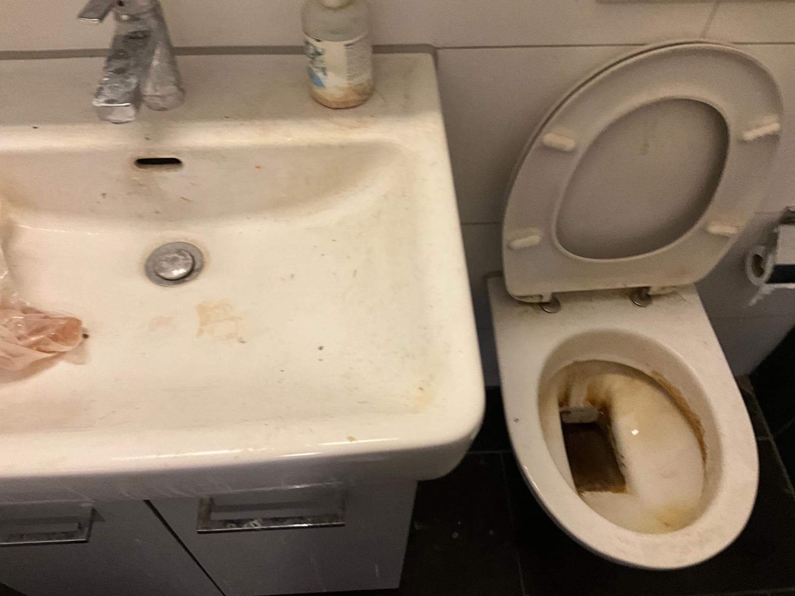 Avant - Résultat de nettoyage SwissCleanMove 2